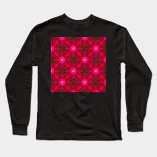 Fresh spriing roses - goth style pattern Long Sleeve T-Shirt